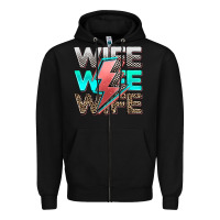 Black racing wife Zipper Hoodie - AdoDesignShop