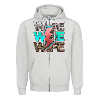 Dove Grey racing wife Zipper Hoodie - AdoDesignShop