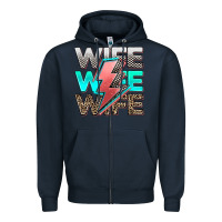 Navy racing wife Zipper Hoodie - AdoDesignShop