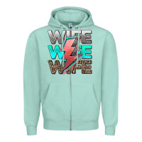 Seafoam racing wife Zipper Hoodie - AdoDesignShop