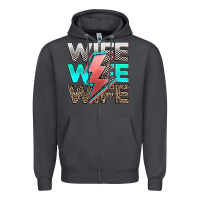 Smoke racing wife Zipper Hoodie - AdoDesignShop