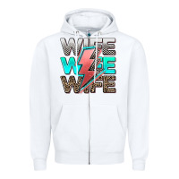 White racing wife Zipper Hoodie - AdoDesignShop