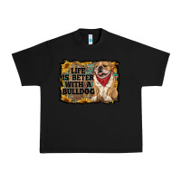 Black life is better with a bulldog Urban Heavy Tee - RanaPortraitStore