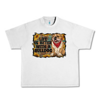 Lunar Rock life is better with a bulldog Urban Heavy Tee - RanaPortraitStore