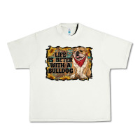 Pistachio life is better with a bulldog Urban Heavy Tee - RanaPortraitStore