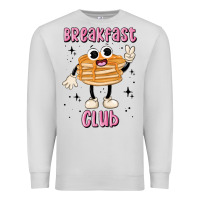 Dove Grey breakfast club Premium Sweatshirt - MaliasSmallBusiness