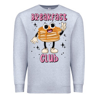 Heather Grey breakfast club Premium Sweatshirt - MaliasSmallBusiness