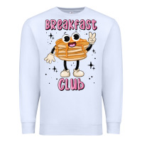 White breakfast club Premium Sweatshirt - MaliasSmallBusiness