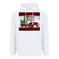 White christmas on the farm tractor Heavyweight Hoodie - Jasminsmagicworld