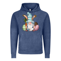 Easter Bunny Gnomes With Egg And Carrot Vintage Hoodie | Teevron