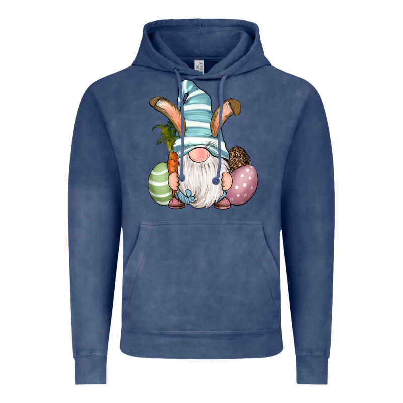 Easter Bunny Gnomes With Egg And Carrot Vintage Hoodie by RanaPortraitStore | Teevron