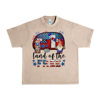 French Oak land of the free caravan gnomies Urban Heavy Tee - BarkalooDesign