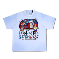Grape Ice land of the free caravan gnomies Urban Heavy Tee - BarkalooDesign