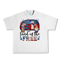 Lunar Rock land of the free caravan gnomies Urban Heavy Tee - BarkalooDesign