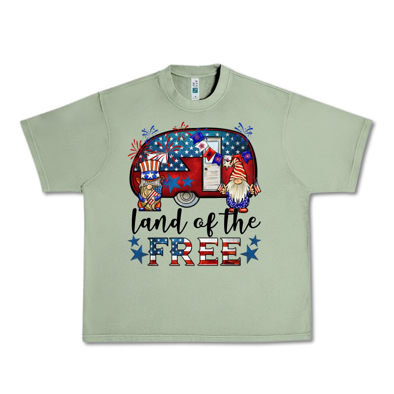 Land Of The Free Caravan Gnomies Urban Heavy Tee by BarkalooDesign | Teevron