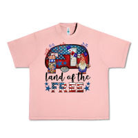 Salmon land of the free caravan gnomies Urban Heavy Tee - BarkalooDesign