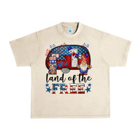 Sandshell land of the free caravan gnomies Urban Heavy Tee - BarkalooDesign