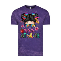 Cloud Purple hello first grade Vintage Tee - texasbilliewilder