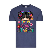 Vintage Denim hello first grade Vintage Tee - texasbilliewilder