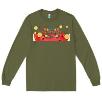 Army Green sweet summer time libbey cup Long Sleeve Tee - HRA Design Shop