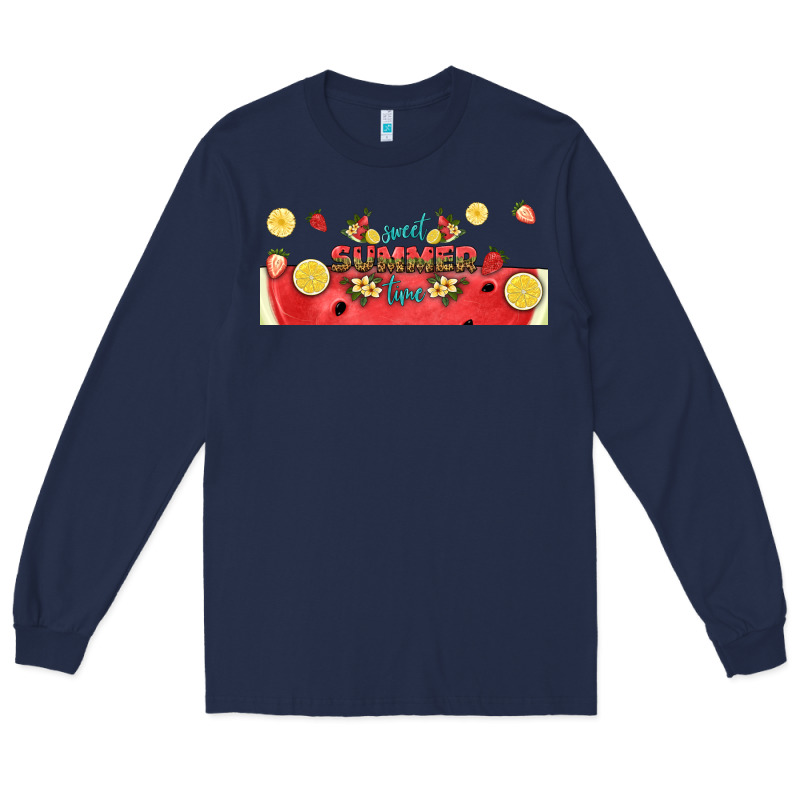 Sweet Summer Time Libbey Cup Long Sleeve Tee by HRA Design Shop | Teevron