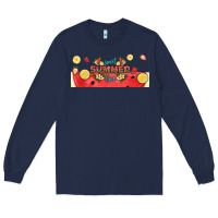 Navy sweet summer time libbey cup Long Sleeve Tee - HRA Design Shop