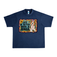 Navy life is better with a beagle Urban Heavy Tee - RanaPortraitStore