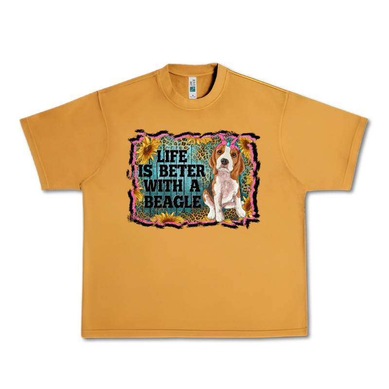 Life Is Better With A Beagle Urban Heavy Tee by RanaPortraitStore | Teevron