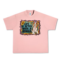 Salmon life is better with a beagle Urban Heavy Tee - RanaPortraitStore