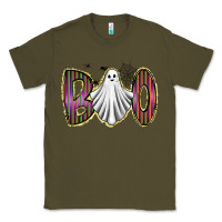 Army Green boo ghost Classic Tee - RacoonDesign