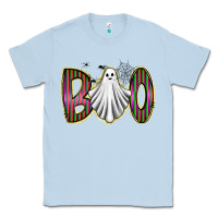 Dusty Blue boo ghost Classic Tee - RacoonDesign