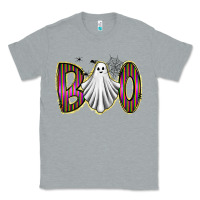 Heather Grey boo ghost Classic Tee - RacoonDesign