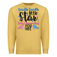 Antique Gold twinkle twinkle little star Premium Sweatshirt - MaliasSmallBusiness