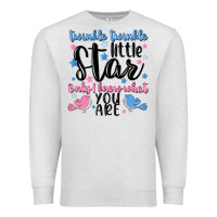 Oatmeal Heather twinkle twinkle little star Premium Sweatshirt - MaliasSmallBusiness