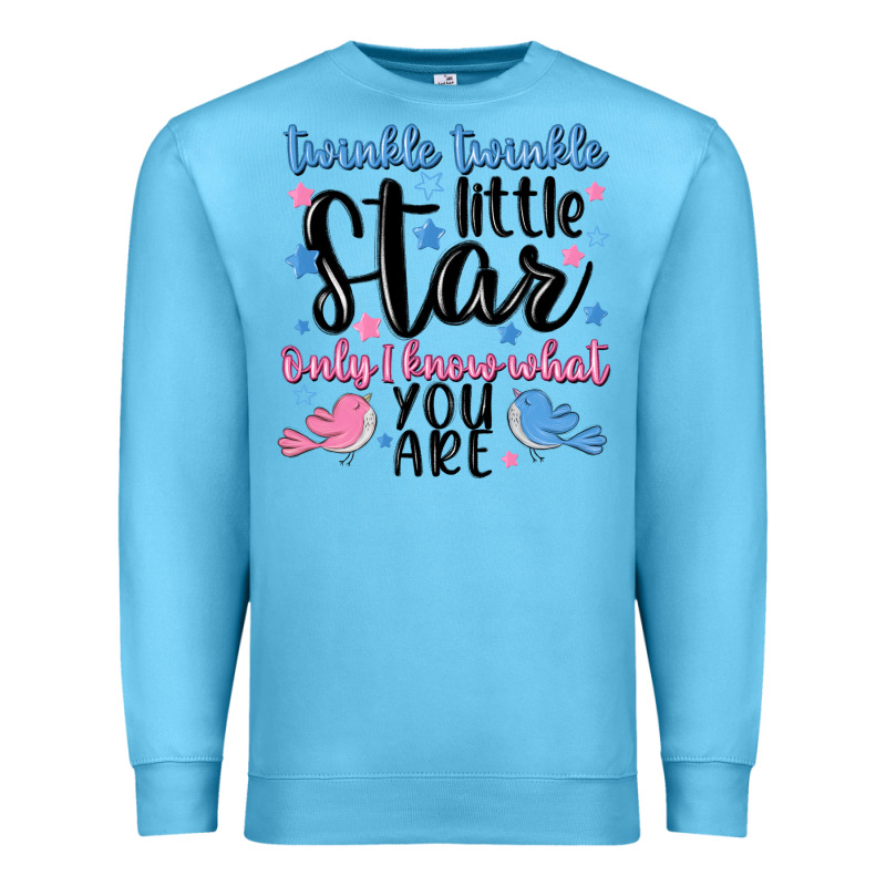 Twinkle Twinkle Little Star Premium Sweatshirt by MaliasSmallBusiness | Teevron