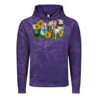 Cloud Purple Sheep coffee cups Vintage Hoodie - texasbilliewilder