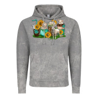 Cloud Rock Sheep coffee cups Vintage Hoodie - texasbilliewilder