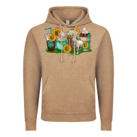 Vintage Coffee Sheep coffee cups Vintage Hoodie - texasbilliewilder