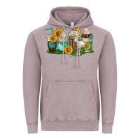 Vintage Zinc Sheep coffee cups Vintage Hoodie - texasbilliewilder