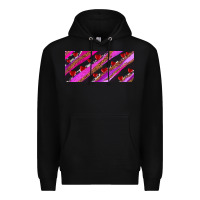 Black leopar and cowhide with heart candies Premium Hoodie - AdoDesignShop