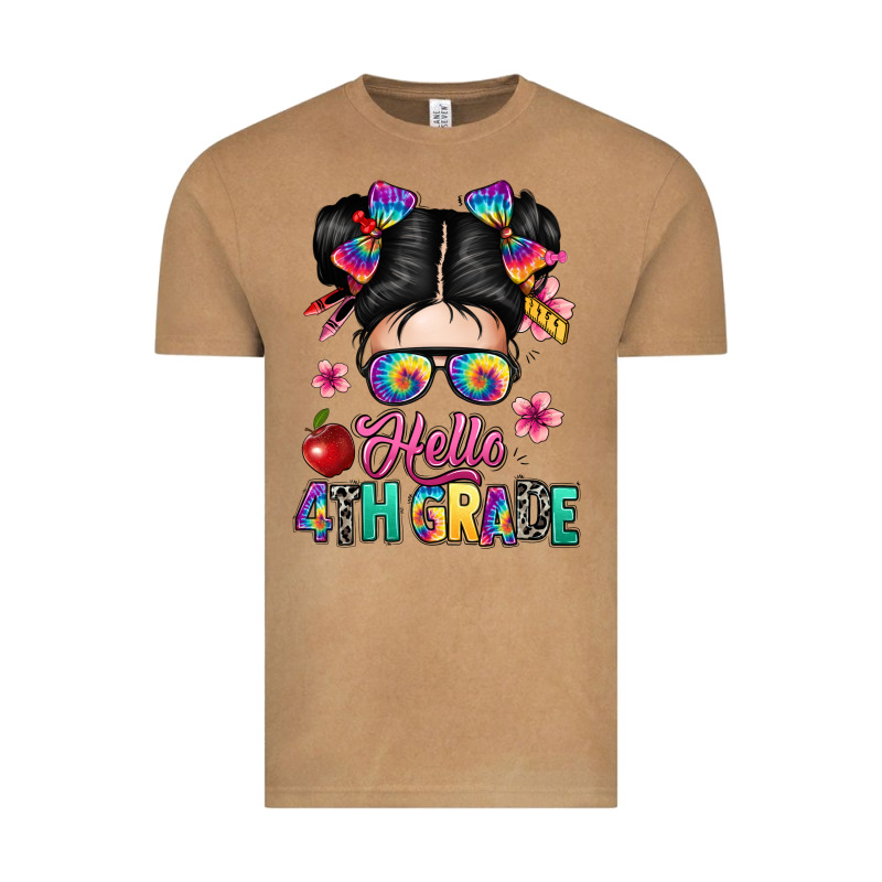 Hello Fourth Grade Vintage Tee by texasbilliewilder | Teevron