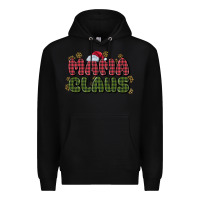 Black mama claus Premium Hoodie - MaliasSmallBusiness
