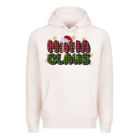 Pale Pink mama claus Premium Hoodie - MaliasSmallBusiness