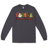 Smoke hohoho merry christmas santa coffee cup tree cooki Long Sleeve Tee - FaDigitalArtStudio
