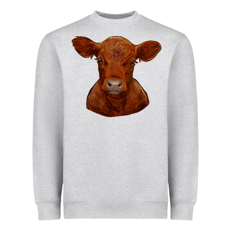 Red Angus Calf Heavyweight Sweatshirt by RanaPortraitStore | Teevron