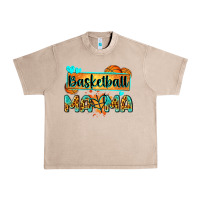 French Oak basketball mama with leopard Urban Heavy Tee - Zillion Design Studio