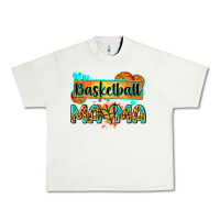 Pistachio basketball mama with leopard Urban Heavy Tee - Zillion Design Studio