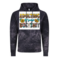 Cloud Black adulting is some bullshit Vintage Hoodie - texasbilliewilder