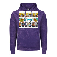 Cloud Purple adulting is some bullshit Vintage Hoodie - texasbilliewilder