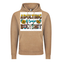 Vintage Coffee adulting is some bullshit Vintage Hoodie - texasbilliewilder